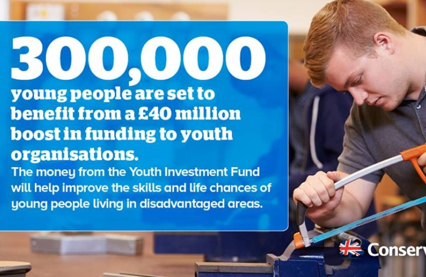 Youth Organisations to Receive £40 million