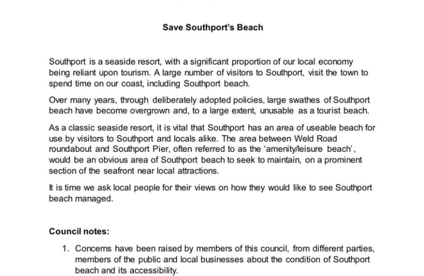 Conservative motion at Sefton Council 1