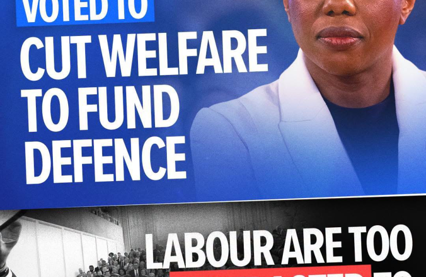 Cut welfare to fund defence