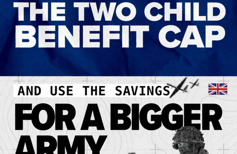 Cut welfare to fund defence