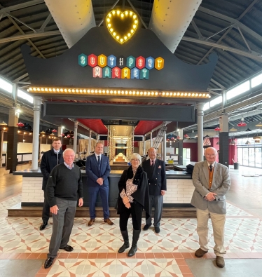 Conservative Councillors at Southport Market