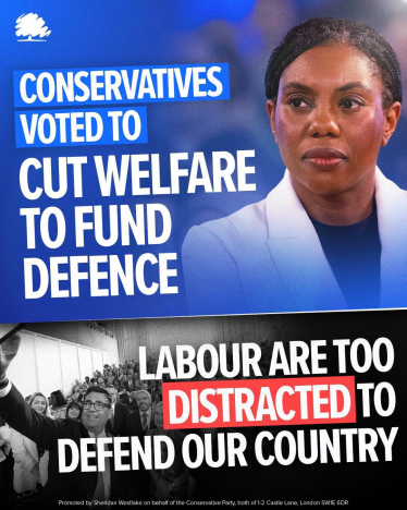 Cut welfare to fund defence