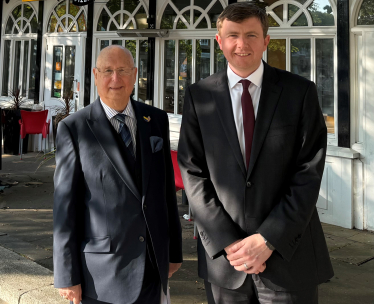 Councillors Sir Ron Watson & Mike Prendergast 